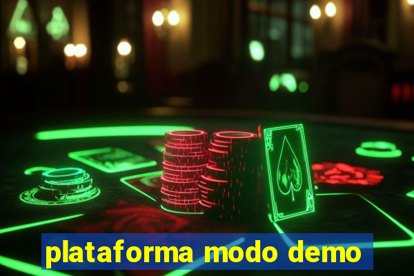 plataforma modo demo